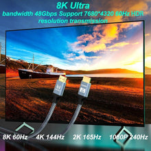 Load image into Gallery viewer, 4K HDMI Cable HDMI 2.0 Ultra HD Audio Wire HDMI Splitter Digital Cord High Speed 18Gbps HDMI 2.0 Cable 4K HDR 2160P For TV  Projector Laptops Gaming
