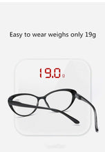 Load image into Gallery viewer, Anti-blue Light Coated Lenses Luxury Red Black Fashion Cat Eye Glasses For  Women Reading Glasses &amp; Men Computer Cateye Blue Light Blocking Reading Glasses
