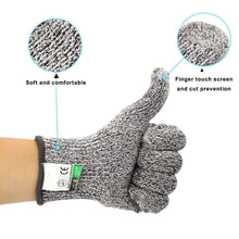Load image into Gallery viewer, Anti-Cut Gloves 5 Grade Safety Cut Proof Stab Resistant Stainless Steel
