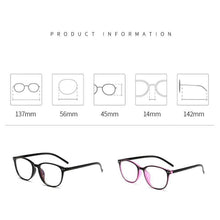 Load image into Gallery viewer, Anti Eye Strain Attractive Anti Blue Light Computer Reading Glasses For Women &amp; Men Round New Reading Presbyopic Attractive Glasses For Men And Women
