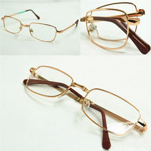 将图片加载到图库查看器，Anti Harmful Blue Ray Sunglasses Unisex Mini Folding Reading Glasses For  Men And  Women Ultralight Eyeglasses Slim And Foldable Small Portable Eyewear For Men
