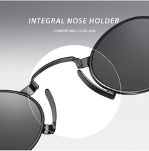 将图片加载到图库查看器，Anti Reflective Retro Eyeglasses Metal Oval Shape  Sunglasses For Women &amp; Men Retro Design  Sun Glasses For Unisex New Colorful Frames New Popular Design
