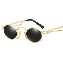 将图片加载到图库查看器，Anti Reflective Retro Eyeglasses Metal Oval Shape  Sunglasses For Women &amp; Men Retro Design  Sun Glasses For Unisex New Colorful Frames New Popular Design
