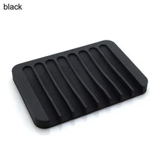 Load image into Gallery viewer, Anti-Skidding Home Improvement Silicone Flexible Bathroom Fixtures Bathroom Hardware Tray Soap Dish for Shower Waterfall Soap Holder Soap Tray Soap Saver Drainer Flexible Silicone For Shower Bathroom Kitchen Counter Top Keep Soap Bars Dry Clean Easy Clean
