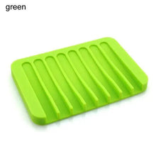 Load image into Gallery viewer, Anti-Skidding Home Improvement Silicone Flexible Bathroom Fixtures Bathroom Hardware Tray Soap Dish for Shower Waterfall Soap Holder Soap Tray Soap Saver Drainer Flexible Silicone For Shower Bathroom Kitchen Counter Top Keep Soap Bars Dry Clean Easy Clean
