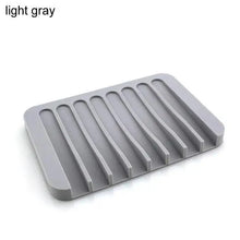 Load image into Gallery viewer, Anti-Skidding Home Improvement Silicone Flexible Bathroom Fixtures Bathroom Hardware Tray Soap Dish for Shower Waterfall Soap Holder Soap Tray Soap Saver Drainer Flexible Silicone For Shower Bathroom Kitchen Counter Top Keep Soap Bars Dry Clean Easy Clean
