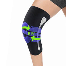 Load image into Gallery viewer, Anti Slip Springs Stabilizers Knee Compression Support Sleeve With Patella Gel Pad
