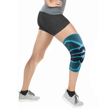 Load image into Gallery viewer, Anti Slip Springs Stabilizers Knee Compression Support Sleeve With Patella Gel Pad
