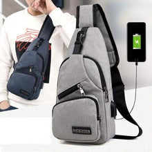 将图片加载到图库查看器，Anti-theft Sling Backpack With Charging Port

