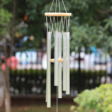 Load image into Gallery viewer, Antique Amazing Grace Wind Chimes Outdoor Large Deep Tone Resonant 6 Memorial Tube Copper Wind Chimes Chapel Bells Wind-chimes Hanging Home Decoration Elegant Chime Soothing Rich Tone for Mom Decent Gift For Housewarming &amp; Christmas

