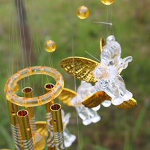 Load image into Gallery viewer, Antique Resonant 5 Tubes Love Angel Wind Chime Bells Hanging Living Bed Home Decor Gift Car Praying Hanging Garden Decoration Decor Wind Chime Outdoor Yard Garden Deco Wind Chimes
