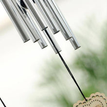 将图片加载到图库查看器，Antique Resonant Tubes  Wind Chimes with S Hook Quality Gift For Garden Patio Balcony And Indoor Decor Wind Chime Bells Hanging Living Bed Home Decor Gift Car Outdoor Yard Garden Deco Wind Chimes
