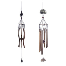 将图片加载到图库查看器，Antique Wind Chimes Amazing Grace Deep Tuned Amazing Grace Bells Wind-chime Chapel Bells Resonant Door Wall Hanging Home Décor Deep Tone Resonant Sound Church Bell Wind Chime

