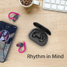 将图片加载到图库查看器，APEKX Bluetooth Headphones True Wireless Earbuds with Charging Case
