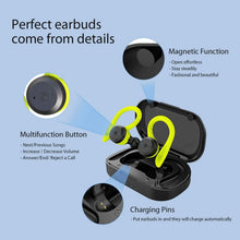 将图片加载到图库查看器，APEKX Bluetooth Headphones True Wireless Earbuds with Charging Case
