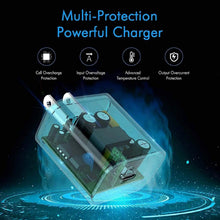 Load image into Gallery viewer, MFi Certified Veetone 20W PD Type C Power Wall Charger Travel Plug with 6FT USB C to Lightning Quick Charge Cable
