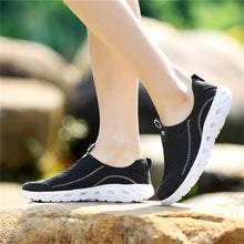 Load image into Gallery viewer, Aqua Shoes Unisex Casual Fashion Mesh Breathable Quick Dry Outdoor Rubber Sole Slip Water Shoes For Beach Water Sports Lightweight Slip On Walking Shoes
