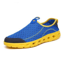 Load image into Gallery viewer, Aqua Shoes Unisex Casual Fashion Mesh Breathable Quick Dry Outdoor Rubber Sole Slip Water Shoes For Beach Water Sports Lightweight Slip On Walking Shoes
