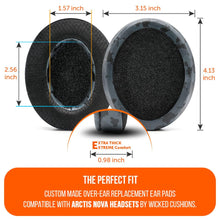 Load image into Gallery viewer, Arctis Nova Earpads - WC FreeZe Cooling Gel
