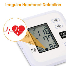 Load image into Gallery viewer, Arm Blood Pressure Monitor with Adjustable Cuff
