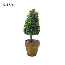 Load image into Gallery viewer, Artificial 1 Pc Heart Star Round Potted Decor  Bonsai  Ornament Home Garden Wedding Party Decor Home Decoration
