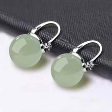 Load image into Gallery viewer, Artificial Jade Temperament Earrings
