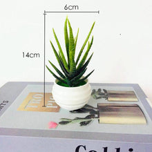 Load image into Gallery viewer, Artificial Succulent Small Simulated Tree Pot Decor Arrangement For Office Table Indoor Outdoor Stair Balcony Garden Home Decor
