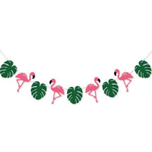 Load image into Gallery viewer, Artificial Tropical Palm Leaves For Hawaiian Luau Beach Birthday Jungle Party Wedding Home Table Decoration Accessories  Tropical Leaves with Stems Jungle Leaves Decorations for Hawaiian Luau Party Beach Baby Shower Wedding Birthday Decorations
