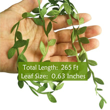 将图片加载到图库查看器，Artificial Vines Leaves String
