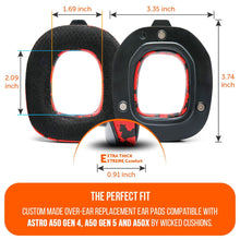 Load image into Gallery viewer, Astro A50 Gen 4, Gen 5 and A50X Earpads - WC FreeZe Cooling Gel
