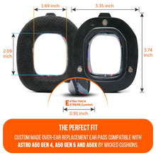 Load image into Gallery viewer, Astro A50 Gen 4, Gen 5 and A50X Earpads - WC FreeZe Cooling Gel
