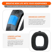 Load image into Gallery viewer, Astro A50 Gen 4, Gen 5 and A50X Earpads - WC FreeZe Cooling Gel
