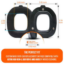 Load image into Gallery viewer, Astro A50 Gen 4, Gen 5 and A50X Earpads - WC FreeZe Cooling Gel
