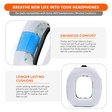 Load image into Gallery viewer, Astro A50 Gen 4, Gen 5 and A50X Earpads - WC FreeZe Cooling Gel
