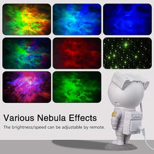 将图片加载到图库查看器，Astronaut Galaxy Starry Sky Projector with Timer Remote

