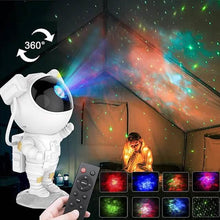 将图片加载到图库查看器，Astronaut Galaxy Starry Sky Projector with Timer Remote
