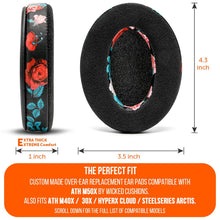 将图片加载到图库查看器，ATH M50X Earpads - Velour Hybrid
