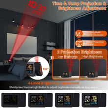 Load image into Gallery viewer, Atomic Projection Alarm Clock
