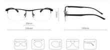Load image into Gallery viewer, Attractive Metal Frame Sunglasses Style Intelligent Multifocal Progressive Reading Glasses and  Men Women Dual-use Anti-Blue Light Automatic Adjustment Eyewear

