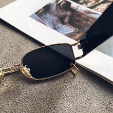 Load image into Gallery viewer, Attractive Sunglasses Square Shape Eyeglasses Metal Black Lenses For Men Women Sun Glasses for Outdoor Travel Driving Sunglasses
