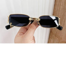 Load image into Gallery viewer, Attractive Sunglasses Square Shape Eyeglasses Metal Black Lenses For Men Women Sun Glasses for Outdoor Travel Driving Sunglasses
