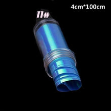 将图片加载到图库查看器，Aurora Nails Glass Foil Film Sticker Cellophane Paper Korean Nail Trend Design Ice Cube Manicure Accessories Heart Nail Art Stickers Glitter Decals Decoration Stickers Glitter Decals Love Nail Sequins Laser Heart Nail Supplies Sparkle Nail
