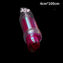 将图片加载到图库查看器，Aurora Nails Glass Foil Film Sticker Cellophane Paper Korean Nail Trend Design Ice Cube Manicure Accessories Heart Nail Art Stickers Glitter Decals Decoration Stickers Glitter Decals Love Nail Sequins Laser Heart Nail Supplies Sparkle Nail
