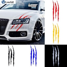 Load image into Gallery viewer, Auto Car Sticker Reflective Monster Claw Scratch Stripe Marks Headlight Decal Car Stickers Monster Claw Marks Headlight Car Sticker Stripes Scratch Decal Vinyl Car Accessories for Sports Cars SUV Pickup Truck Window Motorcycles
