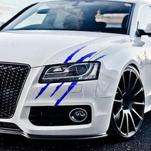 Load image into Gallery viewer, Auto Car Sticker Reflective Monster Claw Scratch Stripe Marks Headlight Decal Car Stickers Monster Claw Marks Headlight Car Sticker Stripes Scratch Decal Vinyl Car Accessories for Sports Cars SUV Pickup Truck Window Motorcycles
