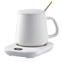 将图片加载到图库查看器，Auto Shut Off USB Coffee Mug Heating Plate with 3 Temperature Setting
