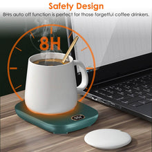 将图片加载到图库查看器，Auto Shut Off USB Coffee Mug Heating Plate with 3 Temperature Setting

