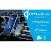 Load image into Gallery viewer, Automatic Clamping Wireless Car Charger Mount
