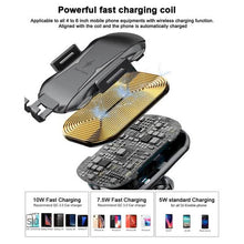 Load image into Gallery viewer, Automatic Clamping Wireless Car Charger Mount
