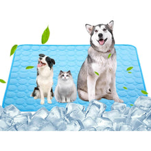 Load image into Gallery viewer, Automatic Cooling Dog Mat Washable Pet Sleeping Blanket Mat
